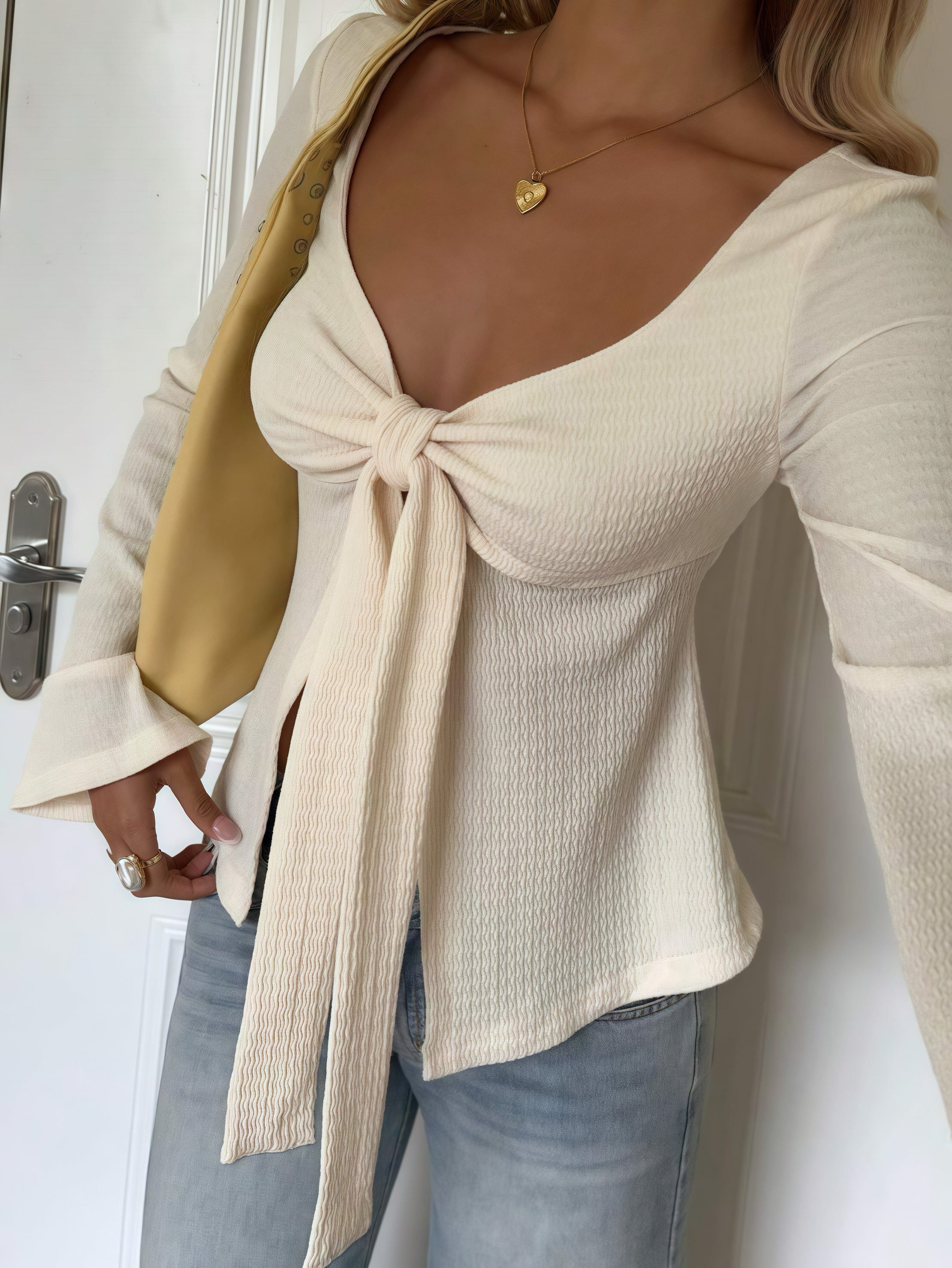 Sienna Front Tie Top Long
